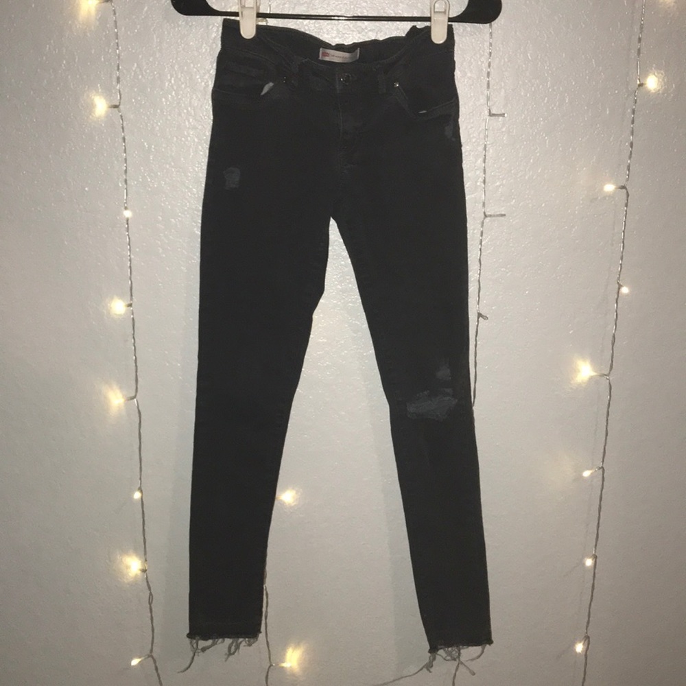black jeans